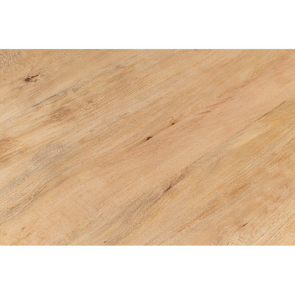 Wood texture close-up, dining table surface, natural pattern.