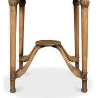 French tea table leg detail and design.