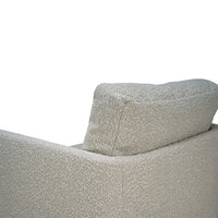 Close-up of armchair backrest texture.