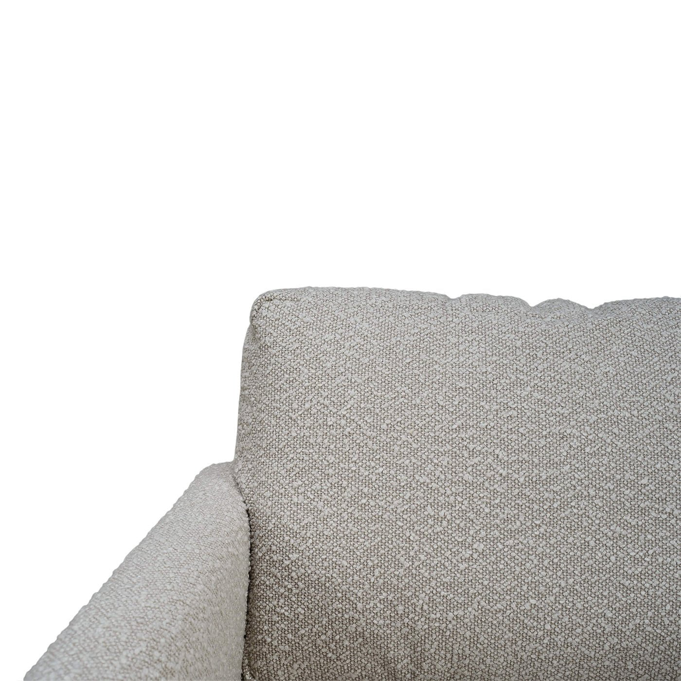 Close-up of armchair's cushion texture.