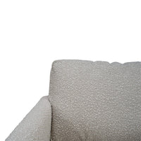Close-up of armchair's cushion texture.