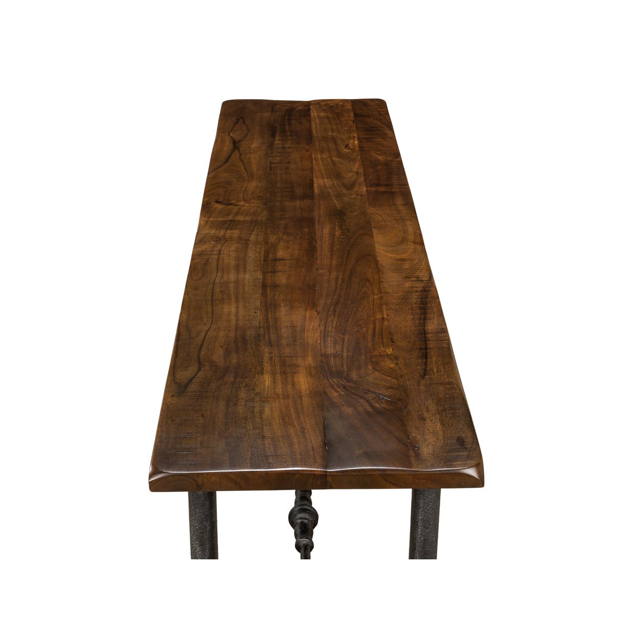 French modern industrial console, top-down view