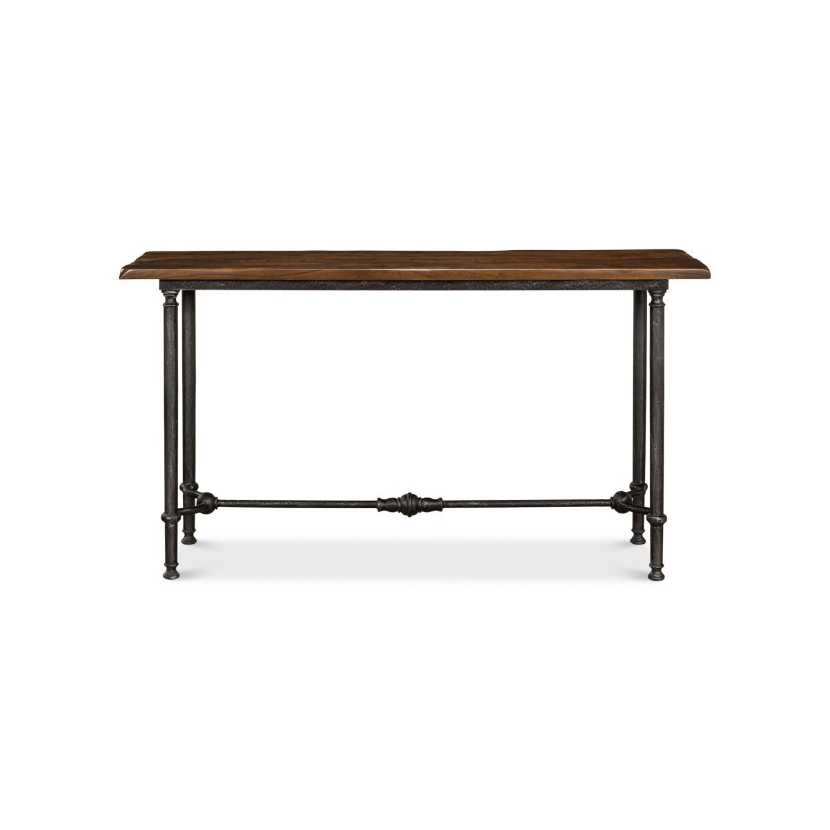French modern industrial console, front view