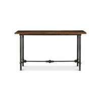 French modern industrial console, front view