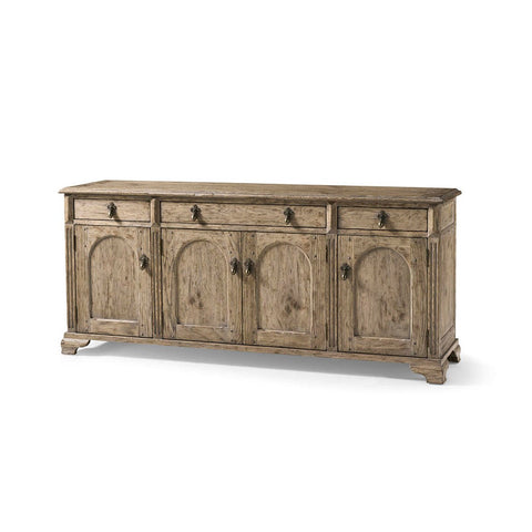 French Provincial Arched-Door Sideboard