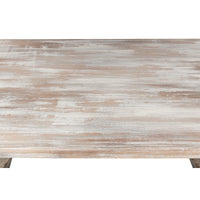 Top view of textured grey tabletop of dining table.