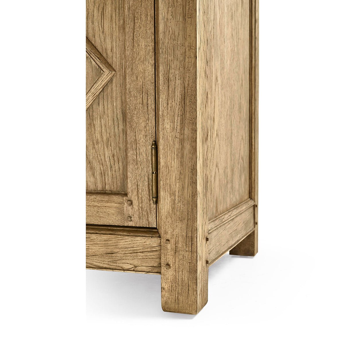 Close-up of sideboard corner and foot detail.