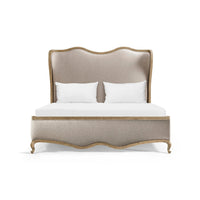 French Provincial bed shown from the front angle.