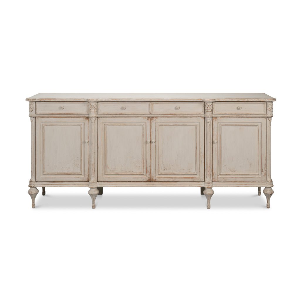 French Provincial sideboard straight front view