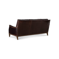 Galvin Classic Leather Sofa - English Georgian America