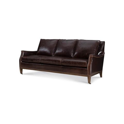 Galvin Classic Leather Sofa