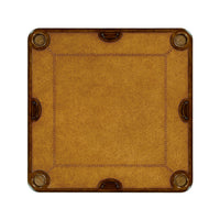 George II Walnut Leather Top Games Table - English Georgian America