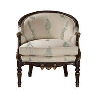 George III Bergere Armchair front view.