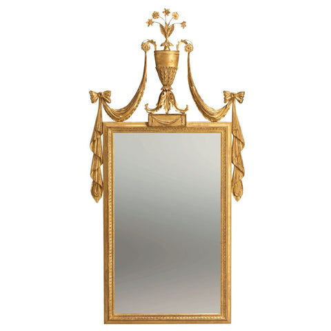 George III Mirror in the Hepplewhite Manner