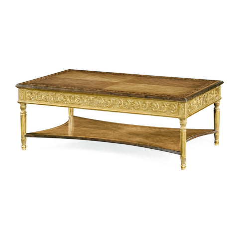 George III Style Giltwood Coffee Table