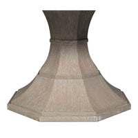 Gray Oak Expanding Jupe Dining Table - 85 1/2