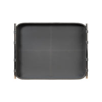 Grey Leather Tray - English Georgian America