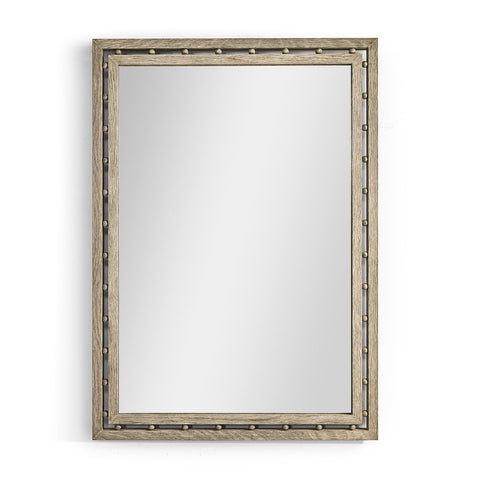 Greyed Oak Mirror