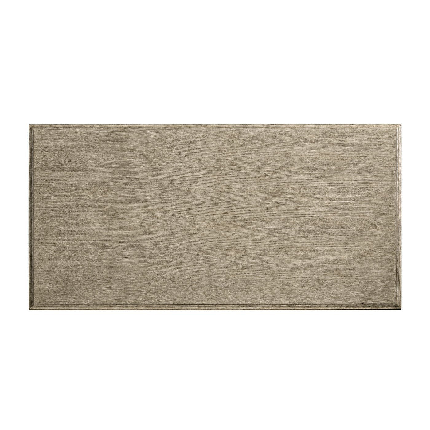Top view of rustic coffee table surface texture.