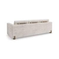 Back perspective of Harmony Modern Sofa, discreet detailing.