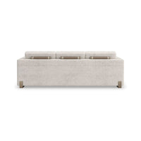 Rear view of Harmony Modern Sofa, sleek design.