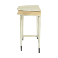 DemiLune console table, side view