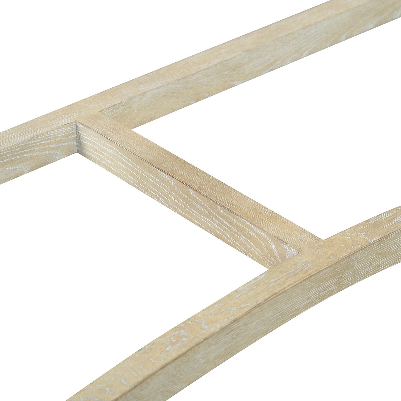 DemiLune console table, frame detail close-up