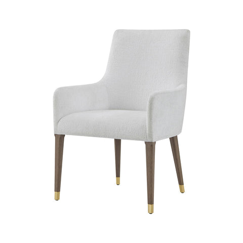 Hollywood Regency Upholstered Armchair