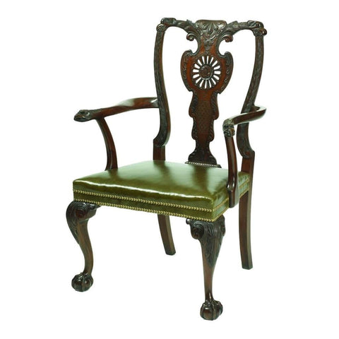 Irish Chippendale Dining Chairs