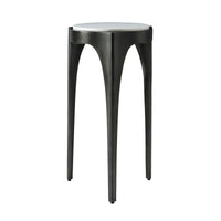 Elegant accent table showcased from an angular perspective.