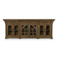 Lambeth Vintage Sideboard detailed front view showing drawers.