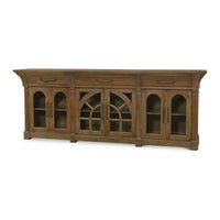 Front view of Lambeth Vintage Sideboard with closed doors.