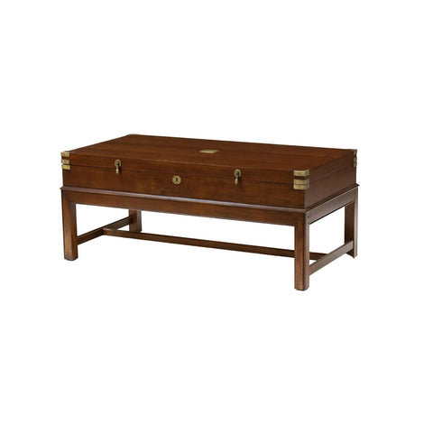 Large English Gun Case Coffee Table