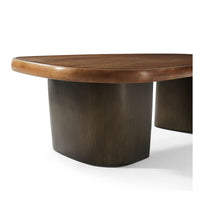 Detail of cocktail table edge and leg texture.