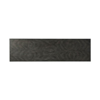 Top view of Large Parsons Ember console table.