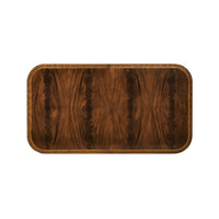 Top view of Regency dining table surface pattern.