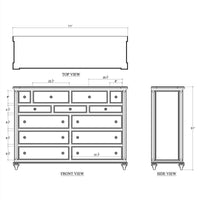 Large Rustic European Dresser - English Georgian America