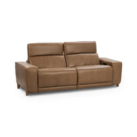 Leather Reclining Sofa with Power and Charging Ports, view 2