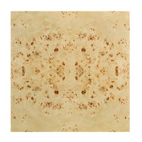 Top surface pattern of burl wood cube accent table.