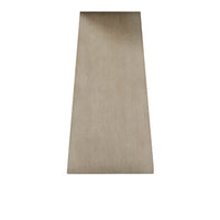 Light Oak Modern Quartz Top Console Table - English Georgian America