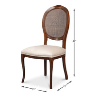 Louis XV Cane Back Dining Chairs in Walnut, Sets of 2 - view 11