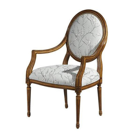 Louis XVI Oval Back Armchair