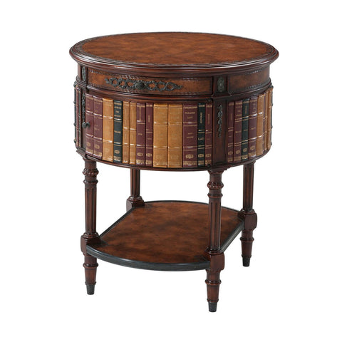 Louis XVI Round Lamp Table