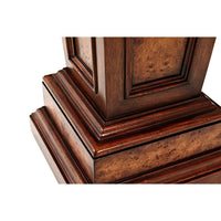 Base detail of Louis XVI pedestal stand.