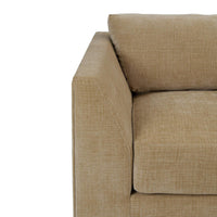 Mid - Century Modern Armchair – French Yellow Performance Fabric - English Georgian America