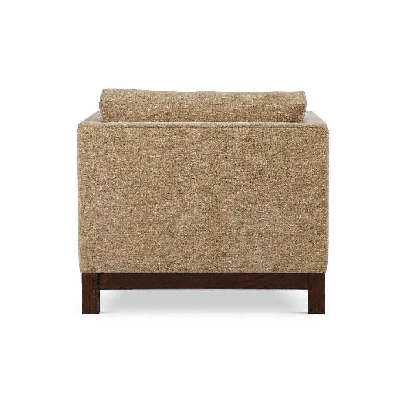 Mid - Century Modern Armchair – French Yellow Performance Fabric - English Georgian America