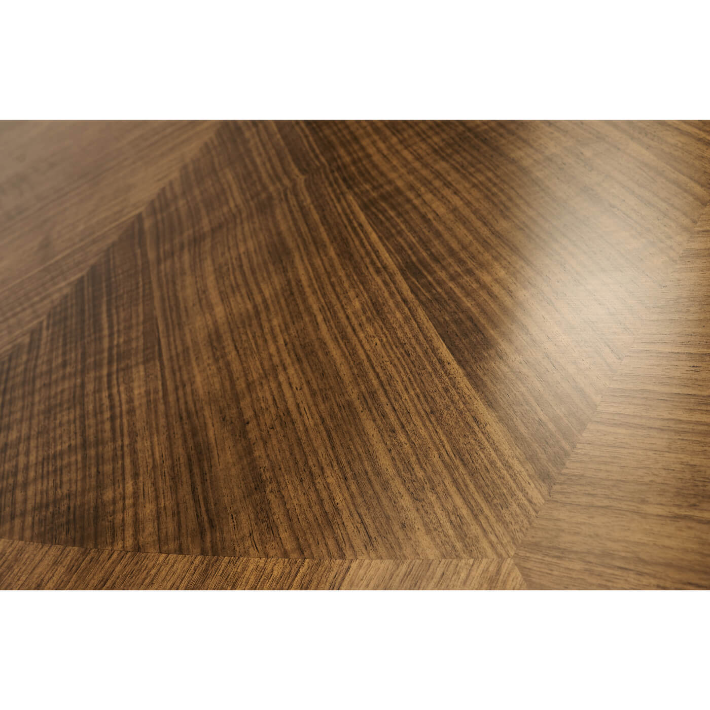 Surface details of mid-century modern dining table.