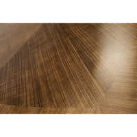 Surface details of mid-century modern dining table.