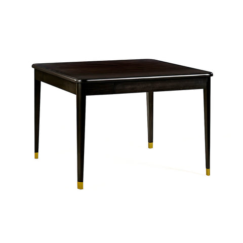Mid Century Modern Game Table in Espresso Finish