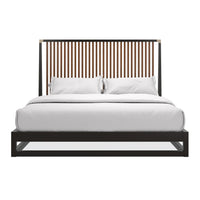 Mid Century Modern Platform Bed - English Georgian America